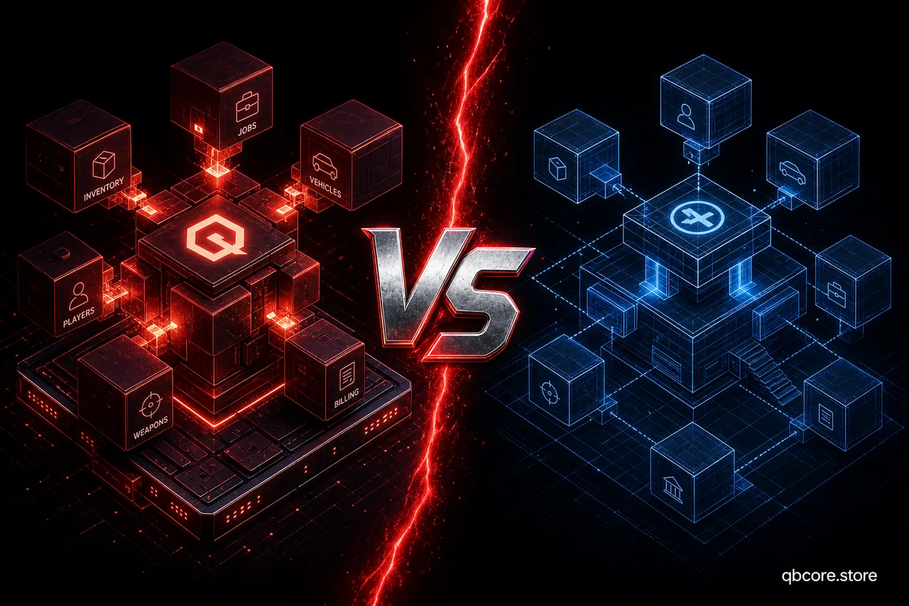 QBCore vs ESX for Solo Developers